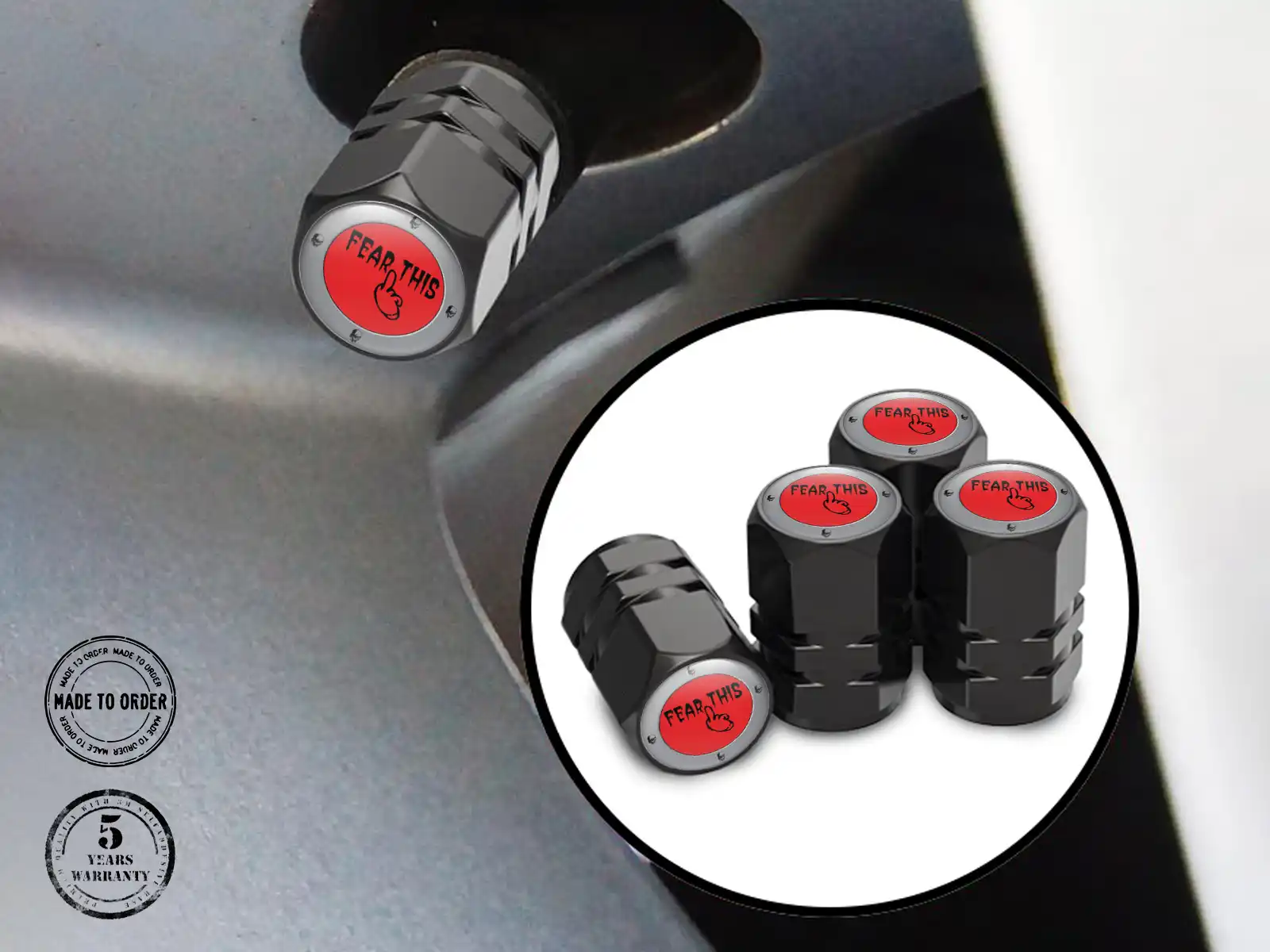 Tires Valve Covers for Trucks Premium Style